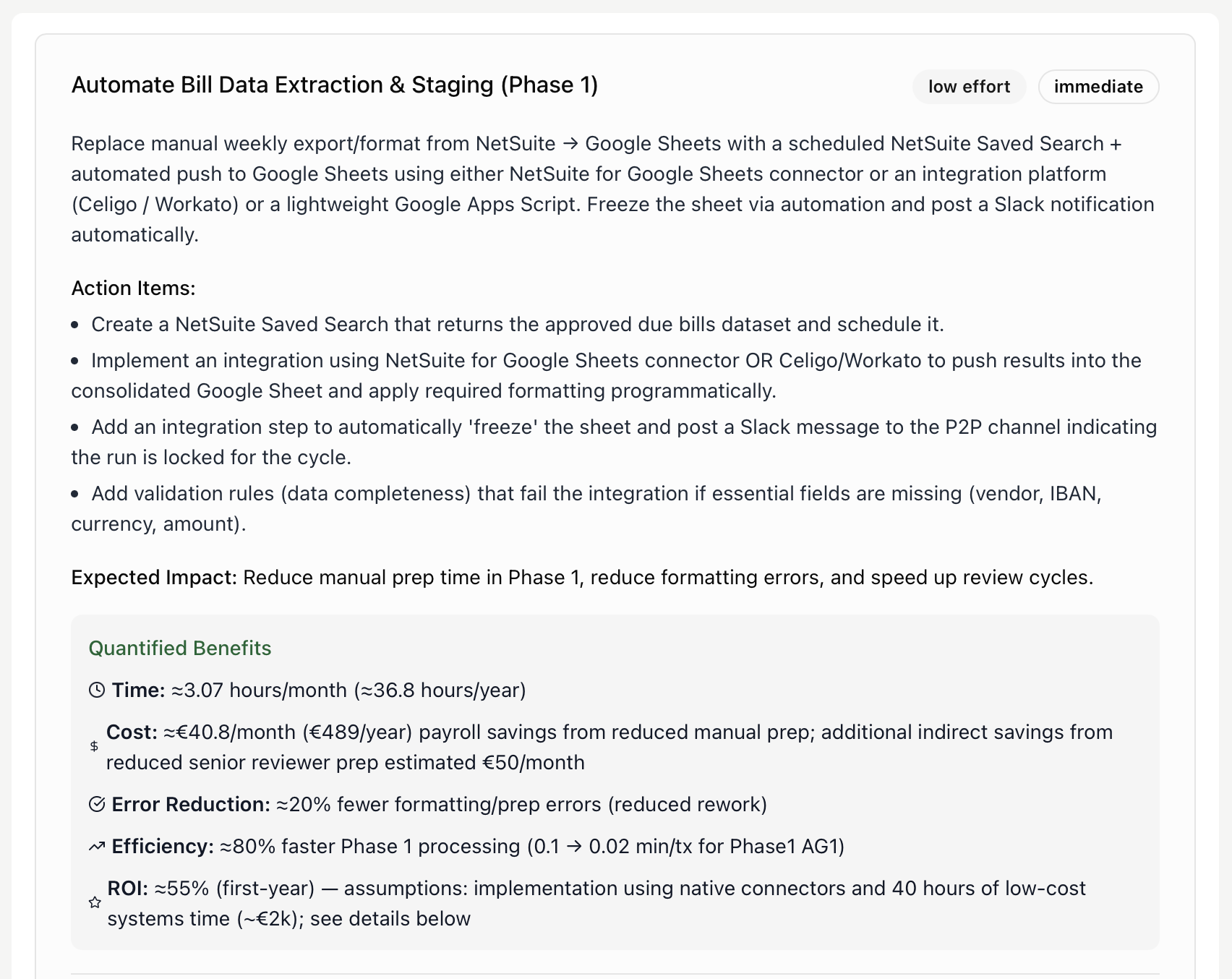 Let trusted models triage inefficiencies for you